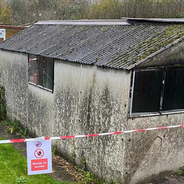 Asbestos Corrugated Roof Sheet Removal
