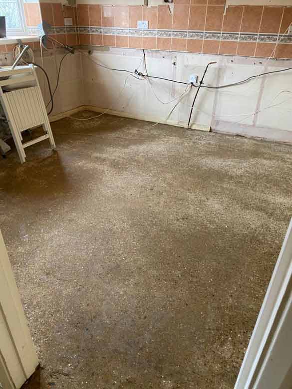 Asbestos Carpet Glue Removal and Installation