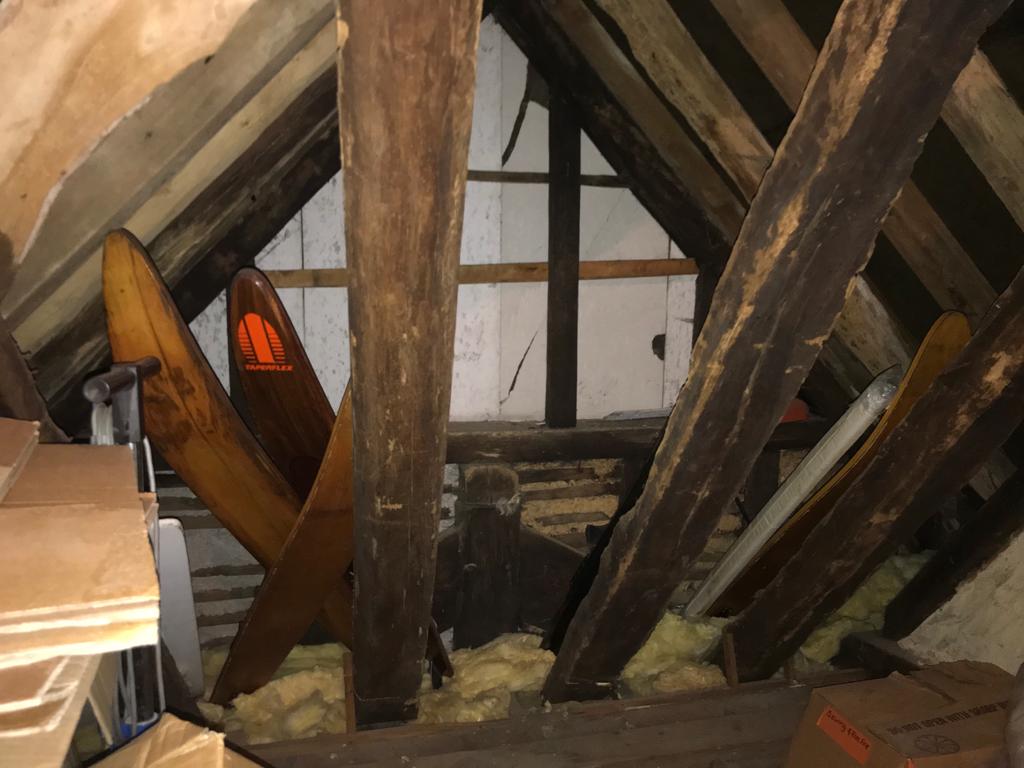 Asbestos Insulation Board loft space removal disposal Old Coulsdon