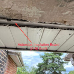 Asbestos Insulation Board Soffit Removal