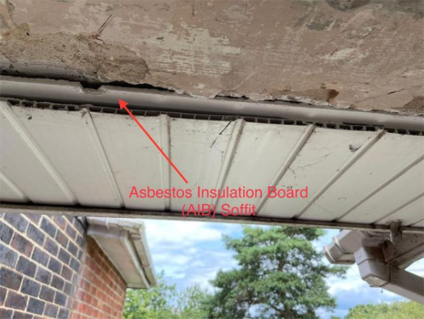 Asbestos Insulation Board Soffit Removal